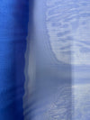 Jolene ROYAL BLUE Polyester Two-Tone Chiffon Fabric by the Yard - 10135