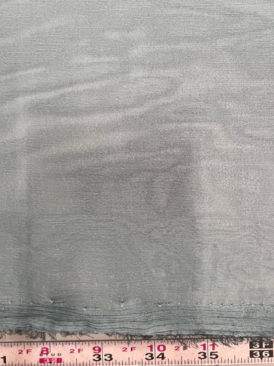 Jolene HUNTER GREEN AQUA Polyester Two-Tone Chiffon Fabric by the Yard - 10135