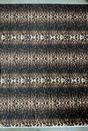 Dana BLACK BROWN BEIGE Animal Pattern Polyester Stretch Velvet Fabric by the Yard for Tops, Clothes, Dance Wear, Costumes, Crafts - 10160