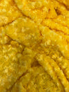 Ruth YELLOW Cuddle Minky Rosette Soft Faux Fur Fabric by the Yard - 10083