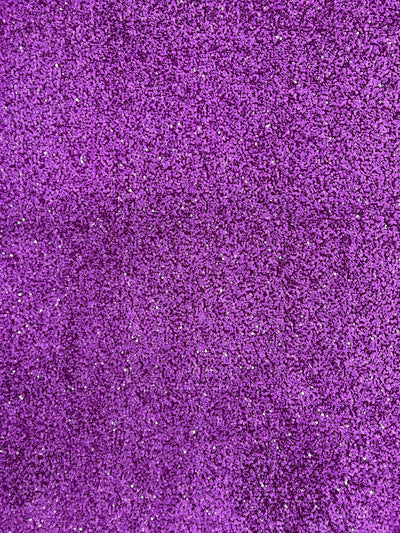 Stephanie ORCHID Overlap Sequins on MAGENTA Stretch Velvet Fabric by the Yard for Gowns, Apparel, Costumes, Crafts - 10185