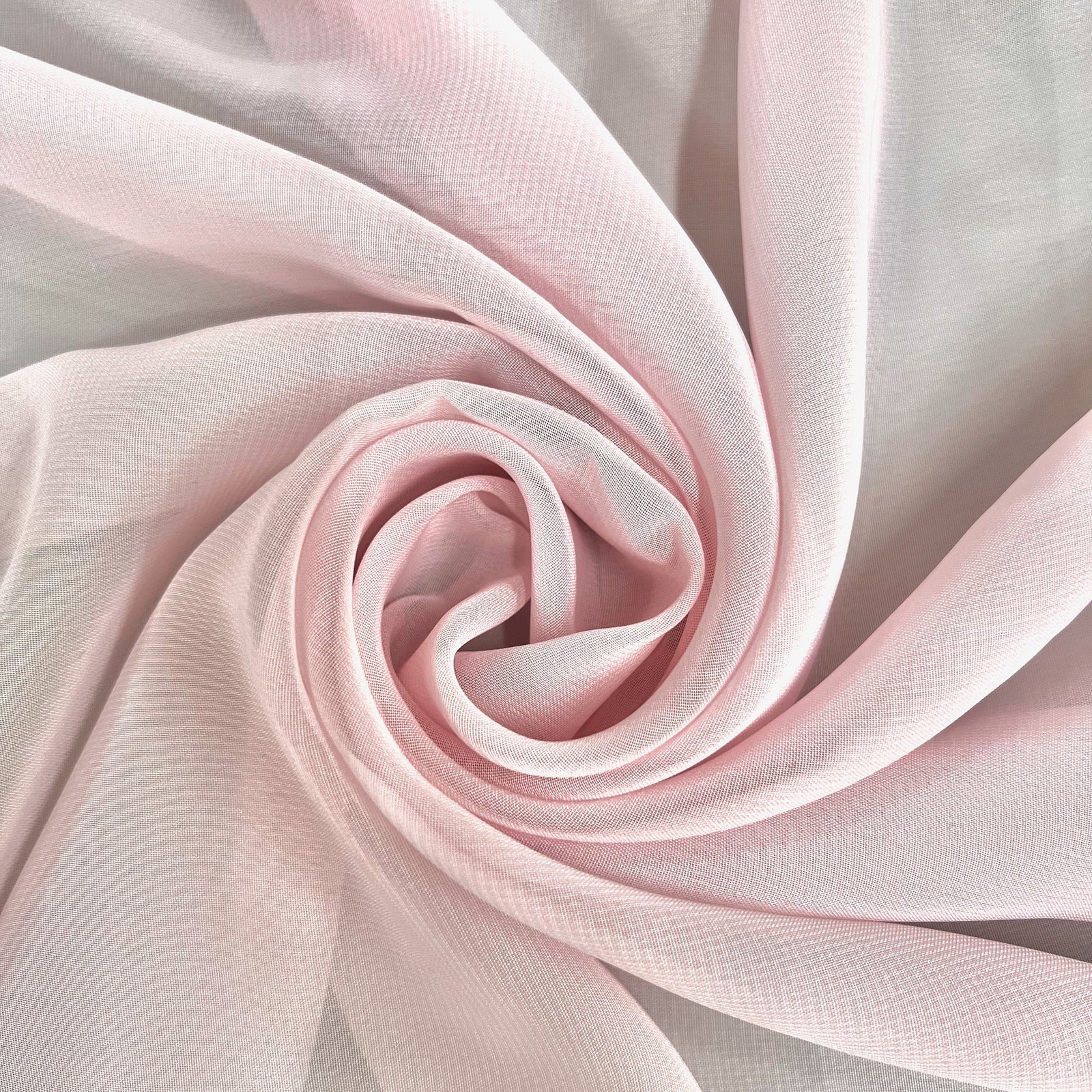 Danielle BABY PINK Polyester Hi-Multi Chiffon Fabric by the Yard - 10075