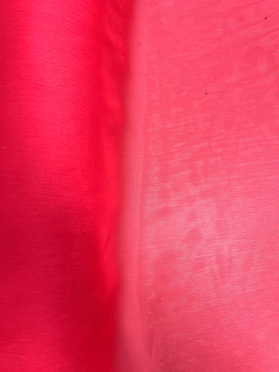 Jolene DIVA PINK Polyester Two-Tone Chiffon Fabric by the Yard - 10135