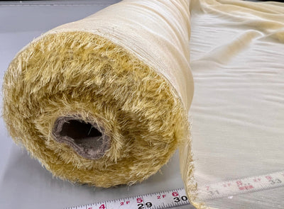 Jolene MELLOW YELLOW Polyester Two-Tone Chiffon Fabric by the Yard - 10135