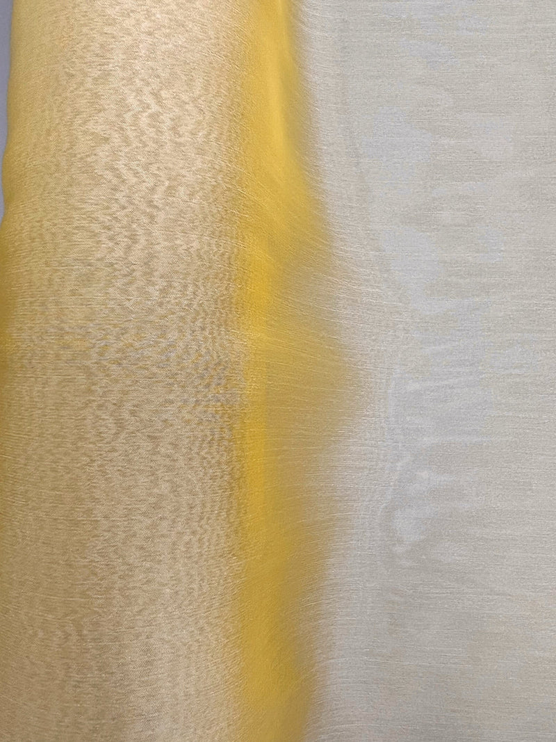 Jolene LEMON DROP Polyester Two-Tone Chiffon Fabric by the Yard - 10135