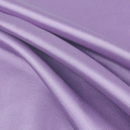 Payton LAVENDER Faux Silk Minimal Stretch Charmeuse Satin Fabric by the Yard - 10017
