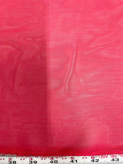 Jolene DIVA PINK Polyester Two-Tone Chiffon Fabric by the Yard - 10135