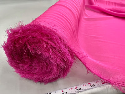 Jolene FUCHSIA ROSE Polyester Two-Tone Chiffon Fabric by the Yard - 10135