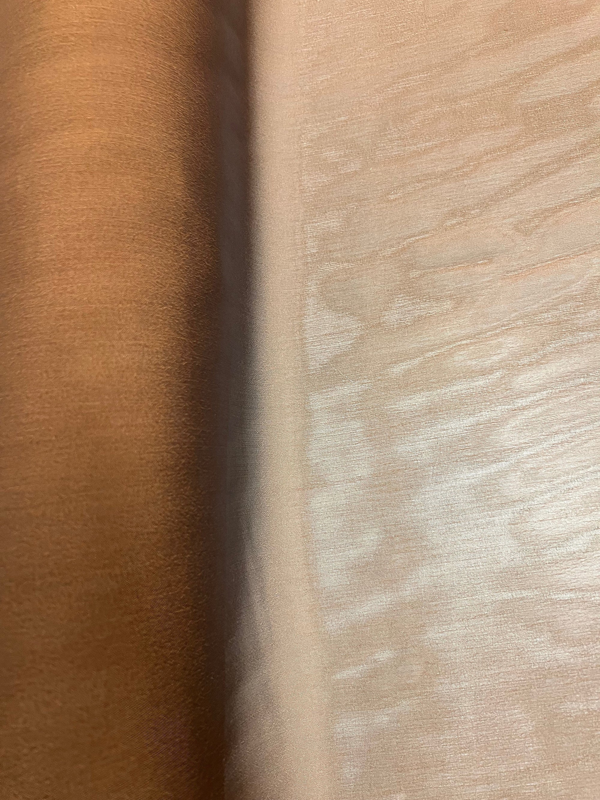 Jolene COPPER BLACK Polyester Two-Tone Chiffon Fabric by the Yard - 10135