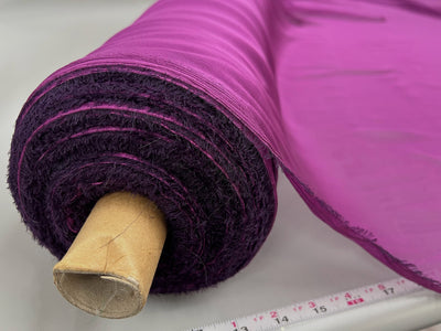 Jolene DARK ORCHID PLUM Polyester Two-Tone Chiffon Fabric by the Yard - 10135