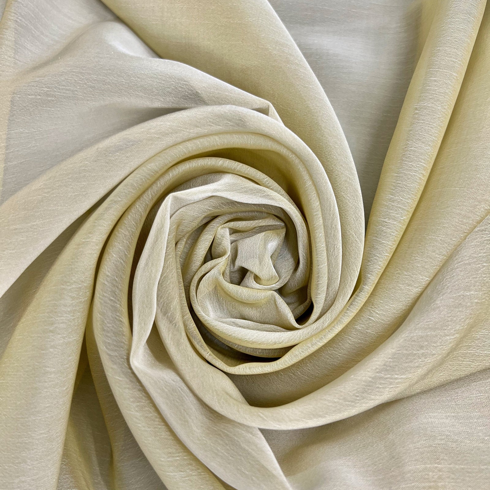 Jolene FLAX APPLE GREEN Polyester Two-Tone Chiffon Fabric by the Yard - 10135