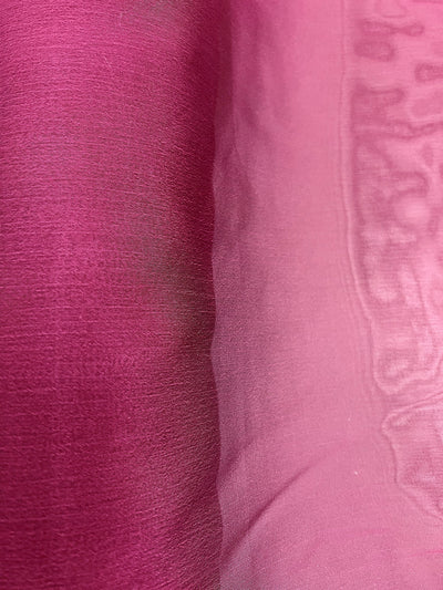 Jolene FUCHSIA PURPLE Polyester Two-Tone Chiffon Fabric by the Yard - 10135