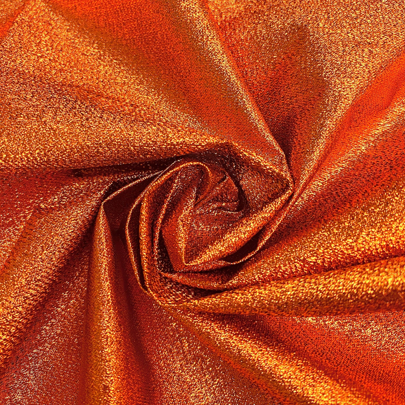 Kenzie COPPER Light Weight Lamé Fabric by the Yard  - 10059