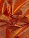 Kenzie COPPER Light Weight Lamé Fabric by the Yard  - 10059