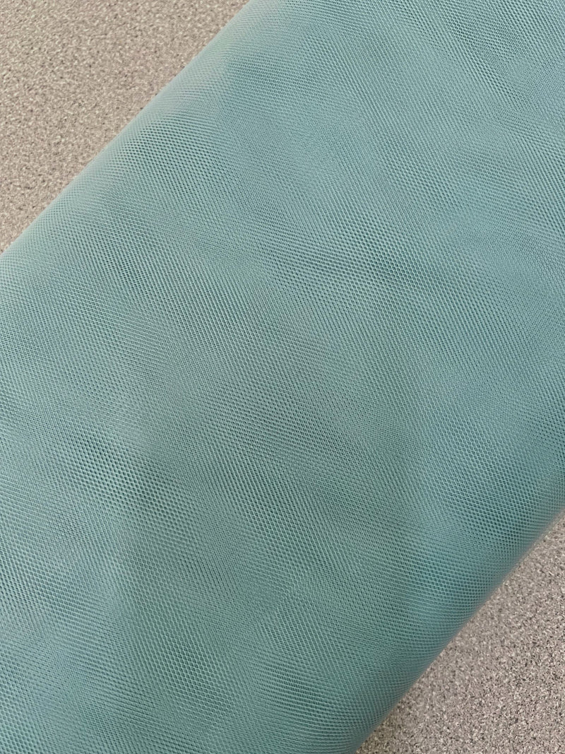 Juliana ICE BLUE 40 Yards of 54'' Polyester Tulle Fabric by Bolt - 10011