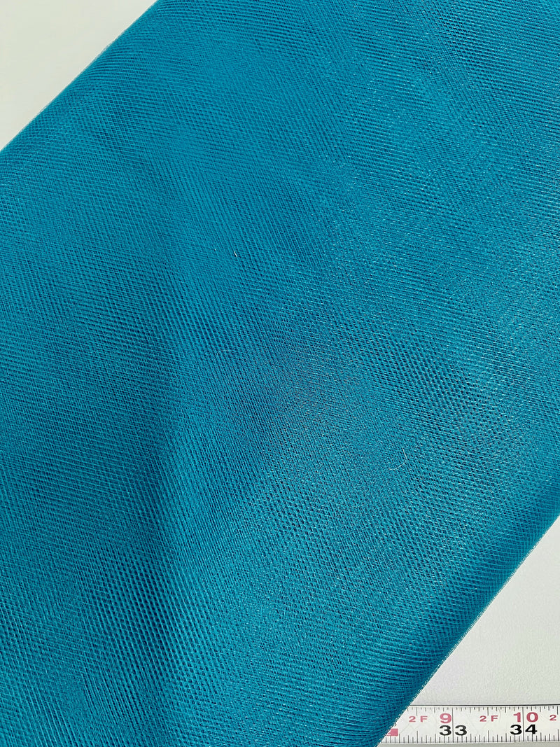 Juliana DARK TEAL BLUE 40 Yards of 54'' Polyester Tulle Fabric by Bolt - 10011