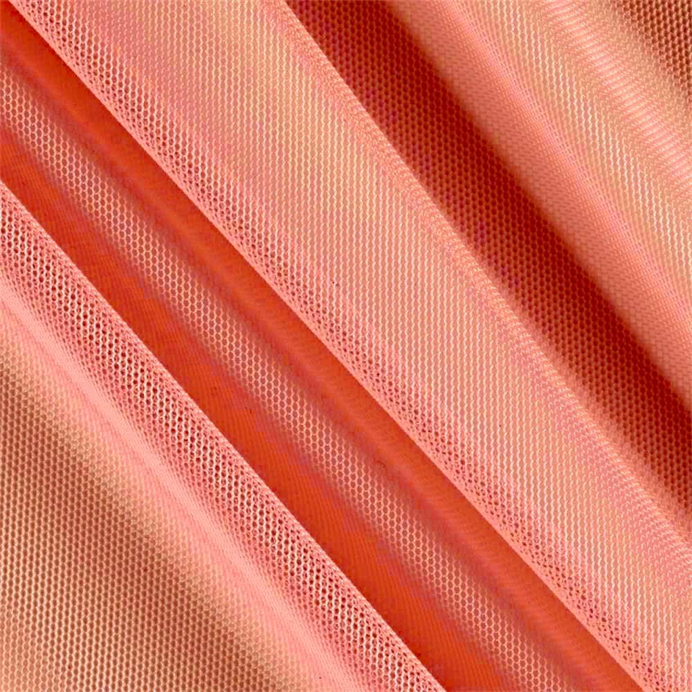 Katie LIGHT CORAL English Netting Fabric by the Yard - 10067