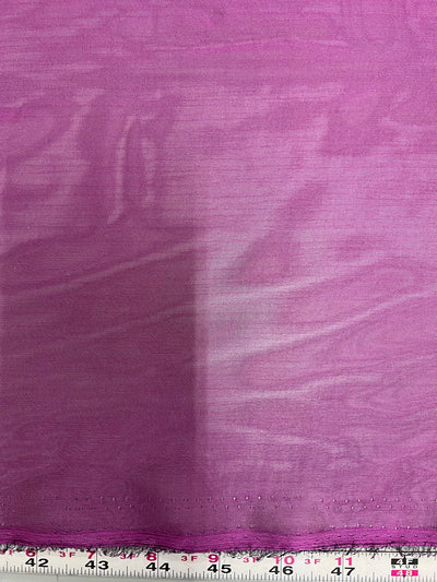 Jolene DARK ORCHID PLUM Polyester Two-Tone Chiffon Fabric by the Yard - 10135