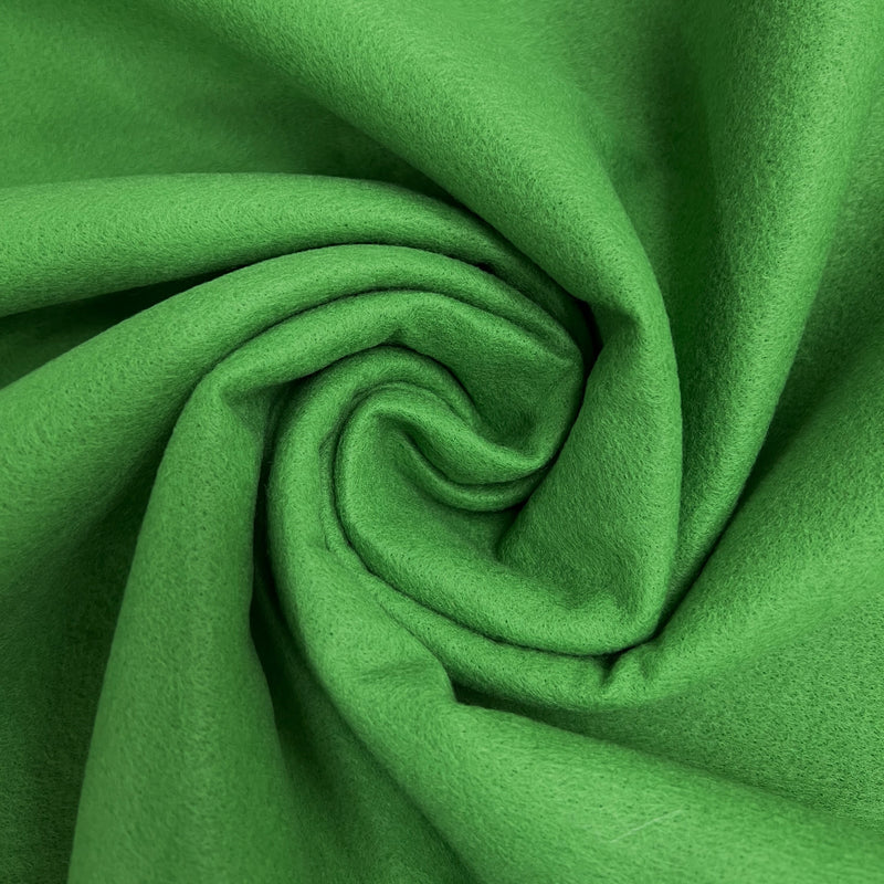 Abby GREEN 72" Acrylic Felt Fabric by the Yard - 10030