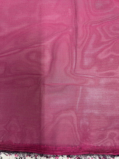 Jolene FUCHSIA PURPLE Polyester Two-Tone Chiffon Fabric by the Yard - 10135