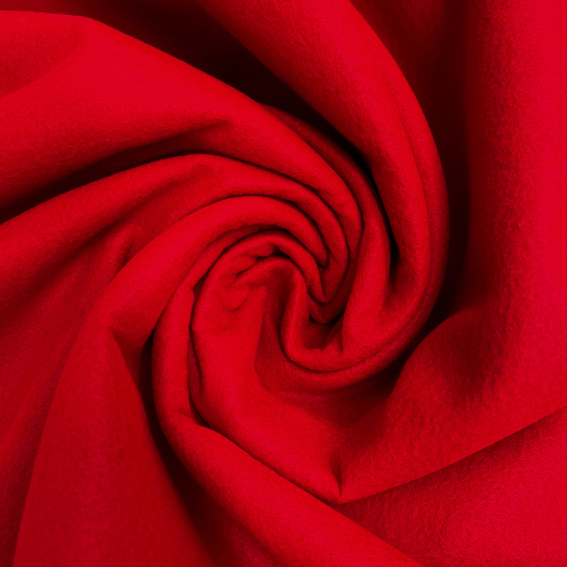 Abby RED 72" Acrylic Felt Fabric by the Yard - 10030