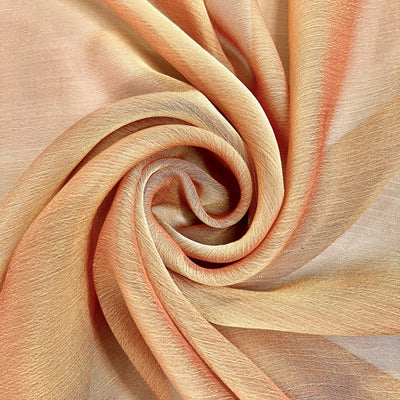 Jolene CINNAMON DARK GOLD Polyester Two-Tone Chiffon Fabric by the Yard - 10135