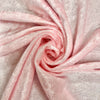Mya LIGHT PINK Non-Wrinkle Mechanical Stretch Polyester Panne Velvet Fabric by the Yard - 10015