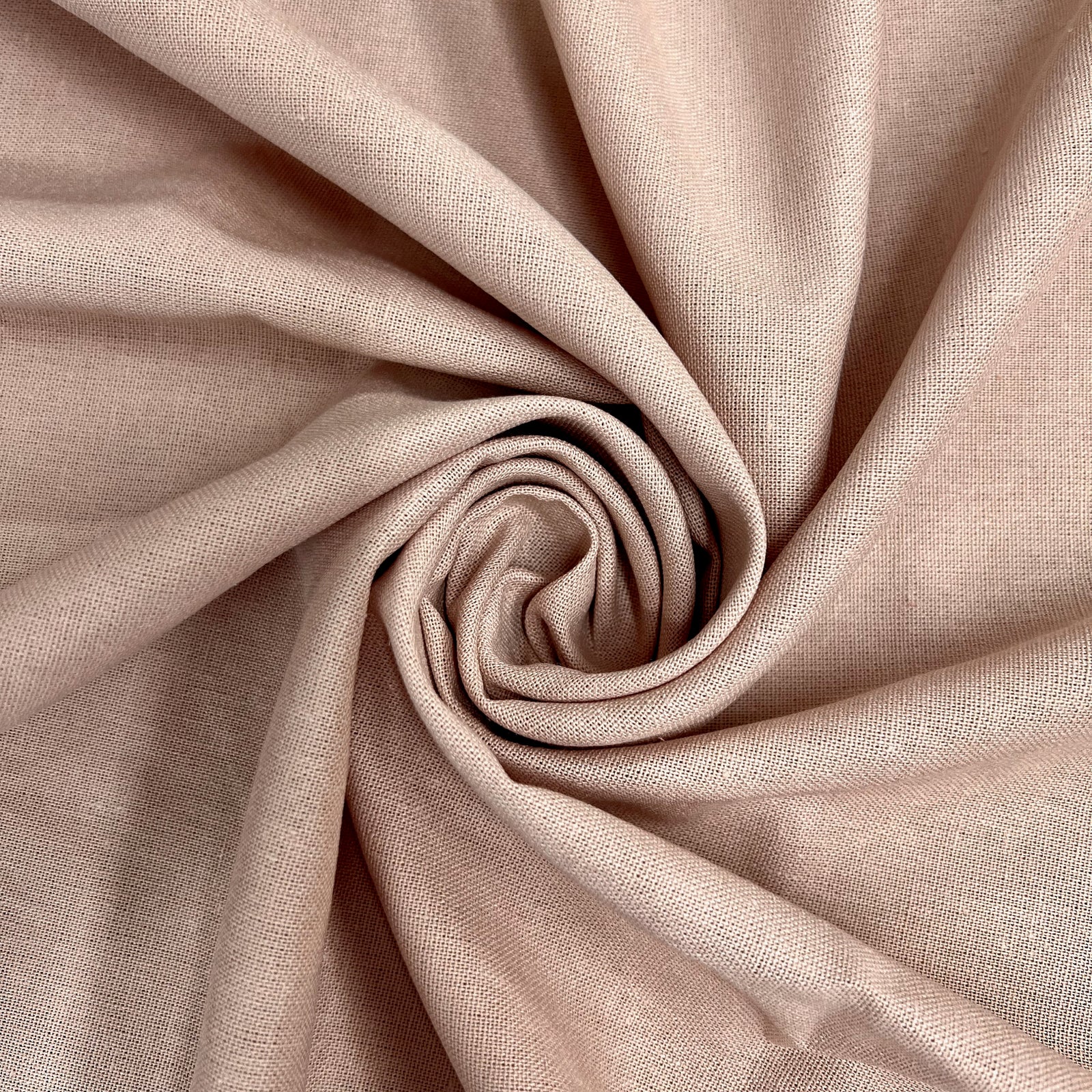 Karla BLUSH PINK Soft Hand Feel Linen Rayon Fabric by the Yard for Clothes, Costumes, Crafts, etc - 10194