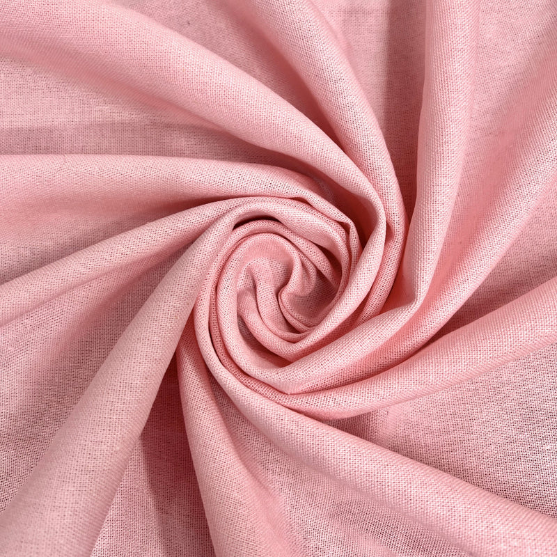 Karla PINK Soft Hand Feel Linen Rayon Fabric by the Yard for Clothes, Costumes, Crafts, etc - 10194