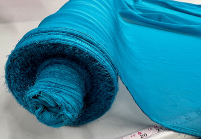 Jolene CRYSTAL TEAL Polyester Two-Tone Chiffon Fabric by the Yard - 10135