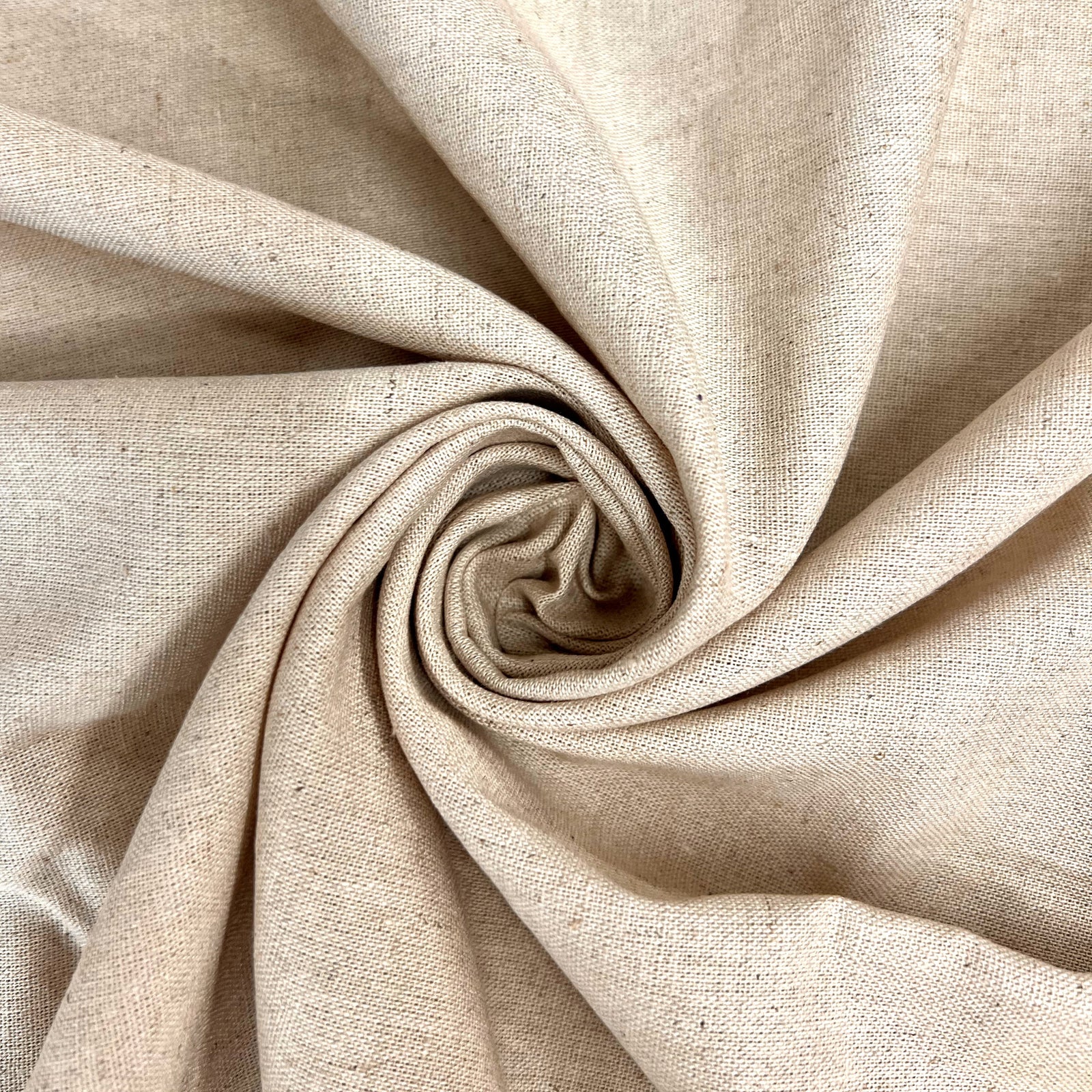 Karla NATURAL Soft Hand Feel Linen Rayon Fabric by the Yard for Clothes, Costumes, Crafts, etc - 10194
