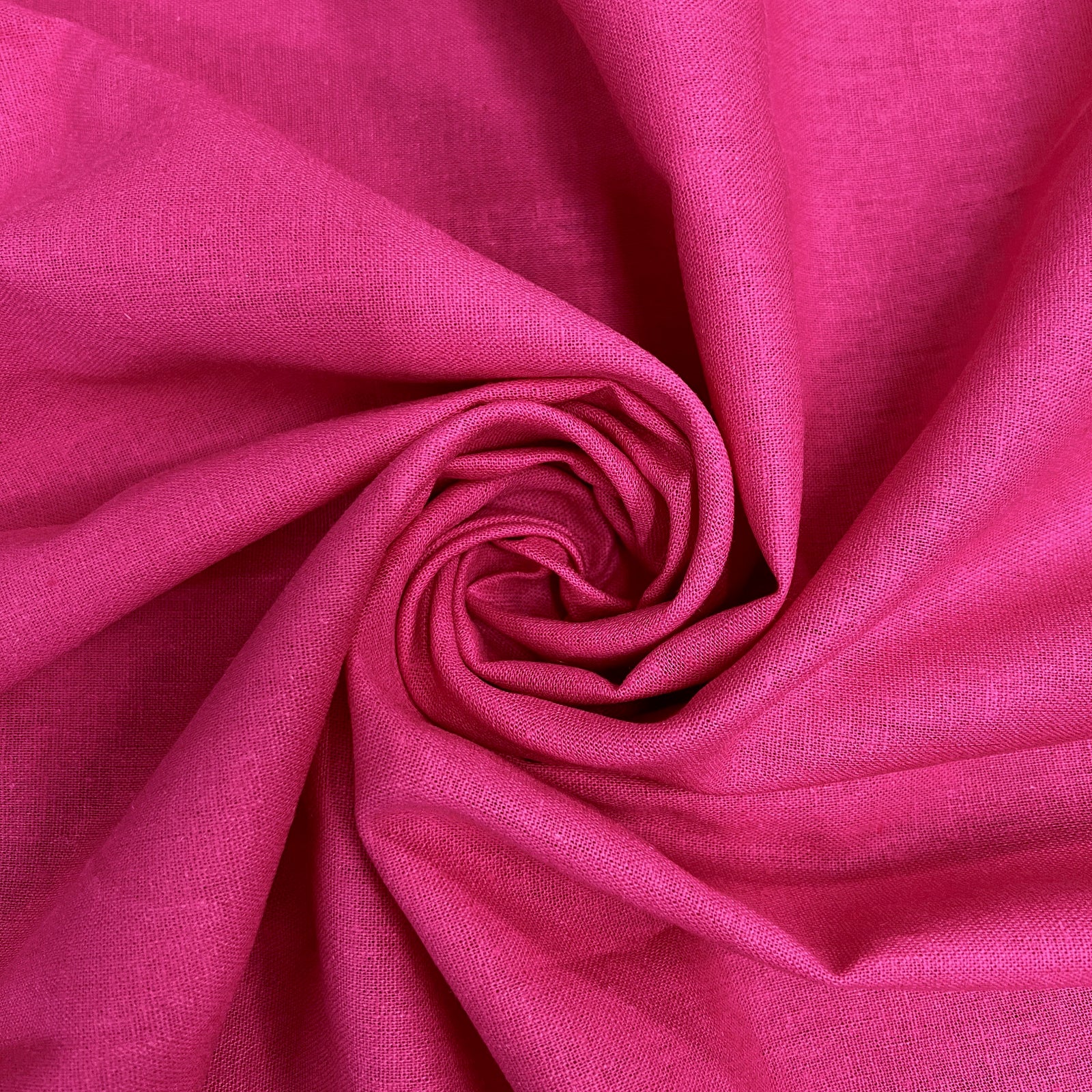 Karla FUCHSIA Soft Hand Feel Linen Rayon Fabric by the Yard for Clothes, Costumes, Crafts, etc - 10194