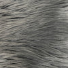 Eden GREY Shaggy Long Pile Soft Faux Fur Fabric for Fursuit, Cosplay Costume, Photo Prop, Trim, Throw Pillow, Crafts