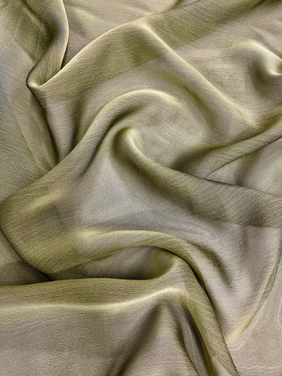Jolene DARK SAGE Polyester Two-Tone Chiffon Fabric by the Yard - 10135