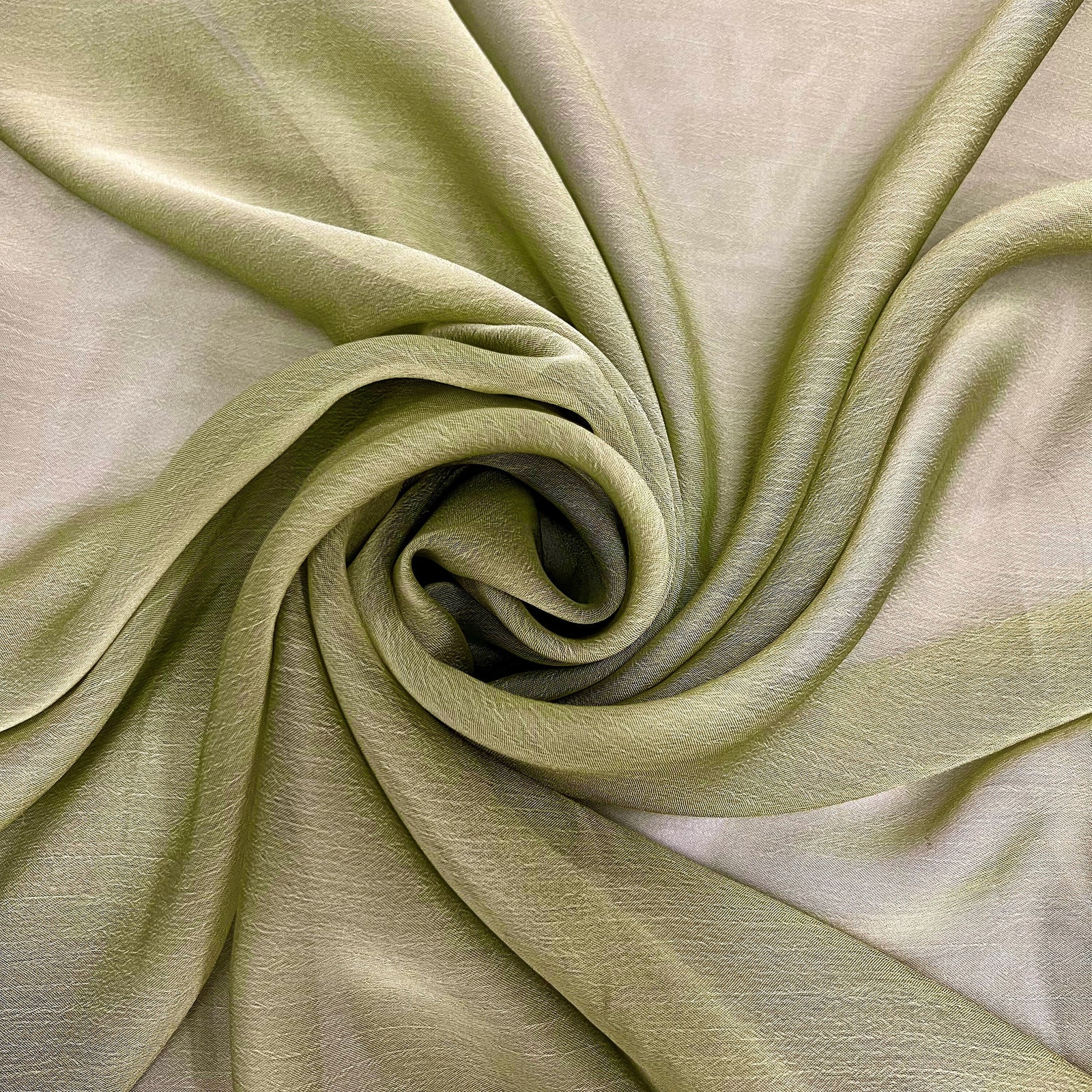 Jolene SAGE Polyester Two-Tone Chiffon Fabric by the Yard - 10135