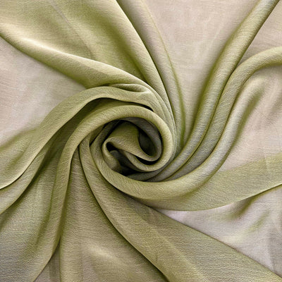 Jolene SAGE Polyester Two-Tone Chiffon Fabric by the Yard - 10135