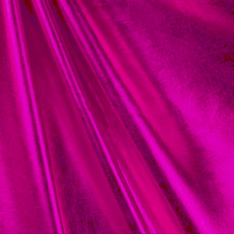 Finley FUCHSIA 4-Way Stretch Metallic Foil Fabric by the Yard - 10013