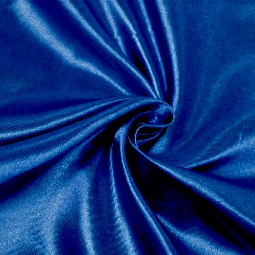 Eliza ROYAL BLUE Shiny Heavy Bridal Wedding Satin Fabric by the Yard - 10009