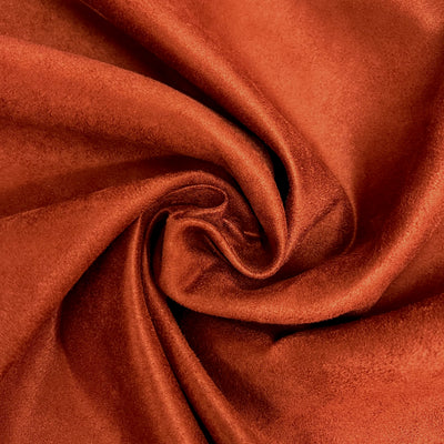Giana RUST Faux Suede Polyester Microsuede Fabric by the Yard - 10223