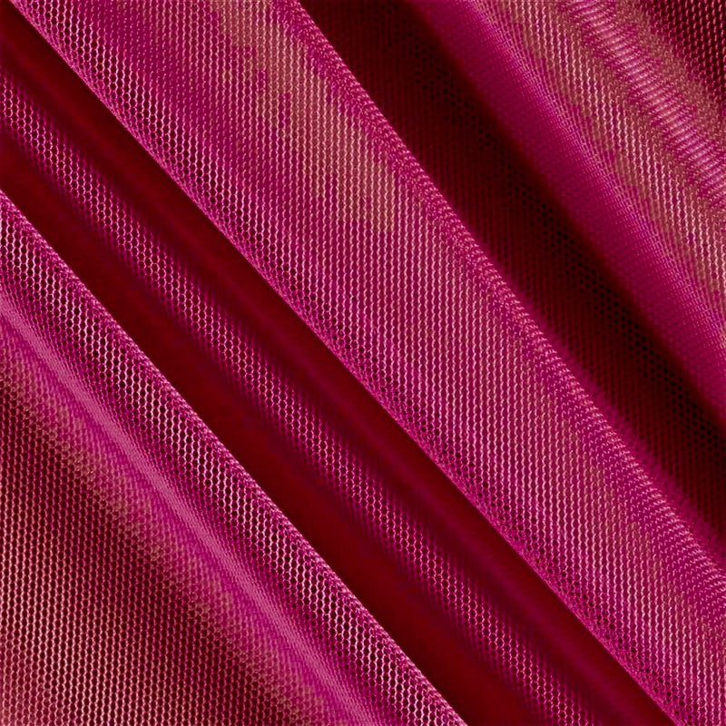 Katie FUCHSIA English Netting Fabric by the Yard - 10067