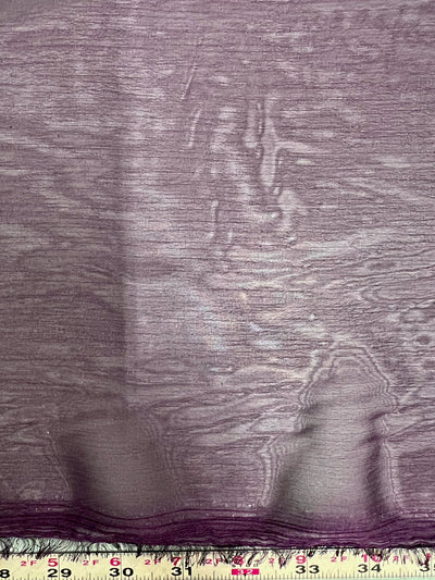 Jolene EGGPLANT PLUM Polyester Two-Tone Chiffon Fabric by the Yard - 10135