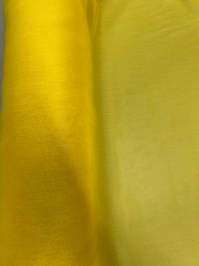 Jolene CITRINE YELLOW Polyester Two-Tone Chiffon Fabric by the Yard - 10135
