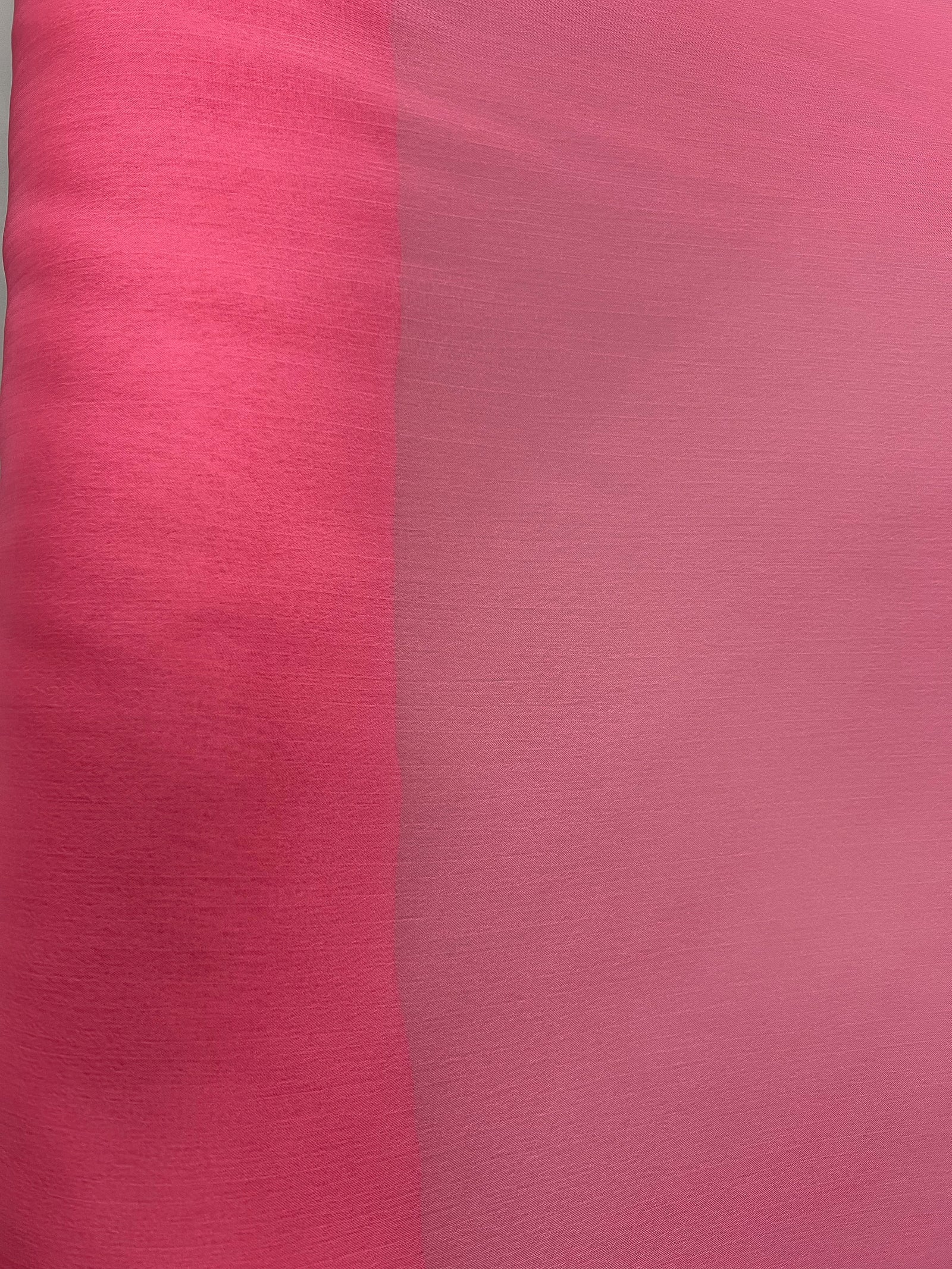 Jolene BRICK PINK Polyester Two-Tone Chiffon Fabric by the Yard - 10135
