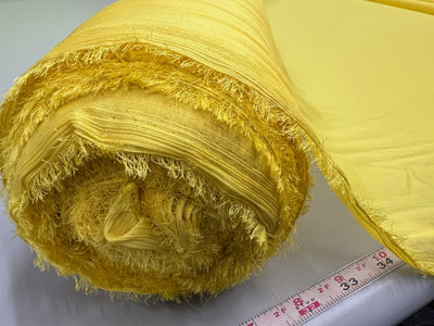 Jolene CITRINE YELLOW Polyester Two-Tone Chiffon Fabric by the Yard - 10135