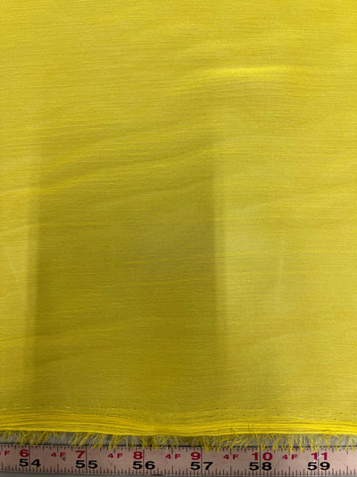 Jolene CITRINE YELLOW Polyester Two-Tone Chiffon Fabric by the Yard - 10135