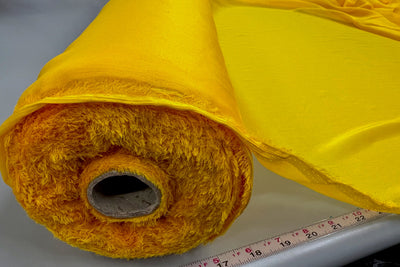 Jolene SAFFRON YELLOW Polyester Two-Tone Chiffon Fabric by the Yard - 10135