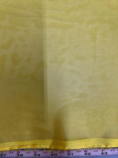 Jolene SAFFRON YELLOW Polyester Two-Tone Chiffon Fabric by the Yard - 10135