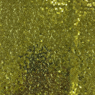 Leila OLIVE GREEN Sequins on Mesh Fabric by the Yard - 10050