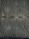 Jordyn GOLD Diamond Sequins on BLACK Mesh Lace Fabric by the Yard - 10008