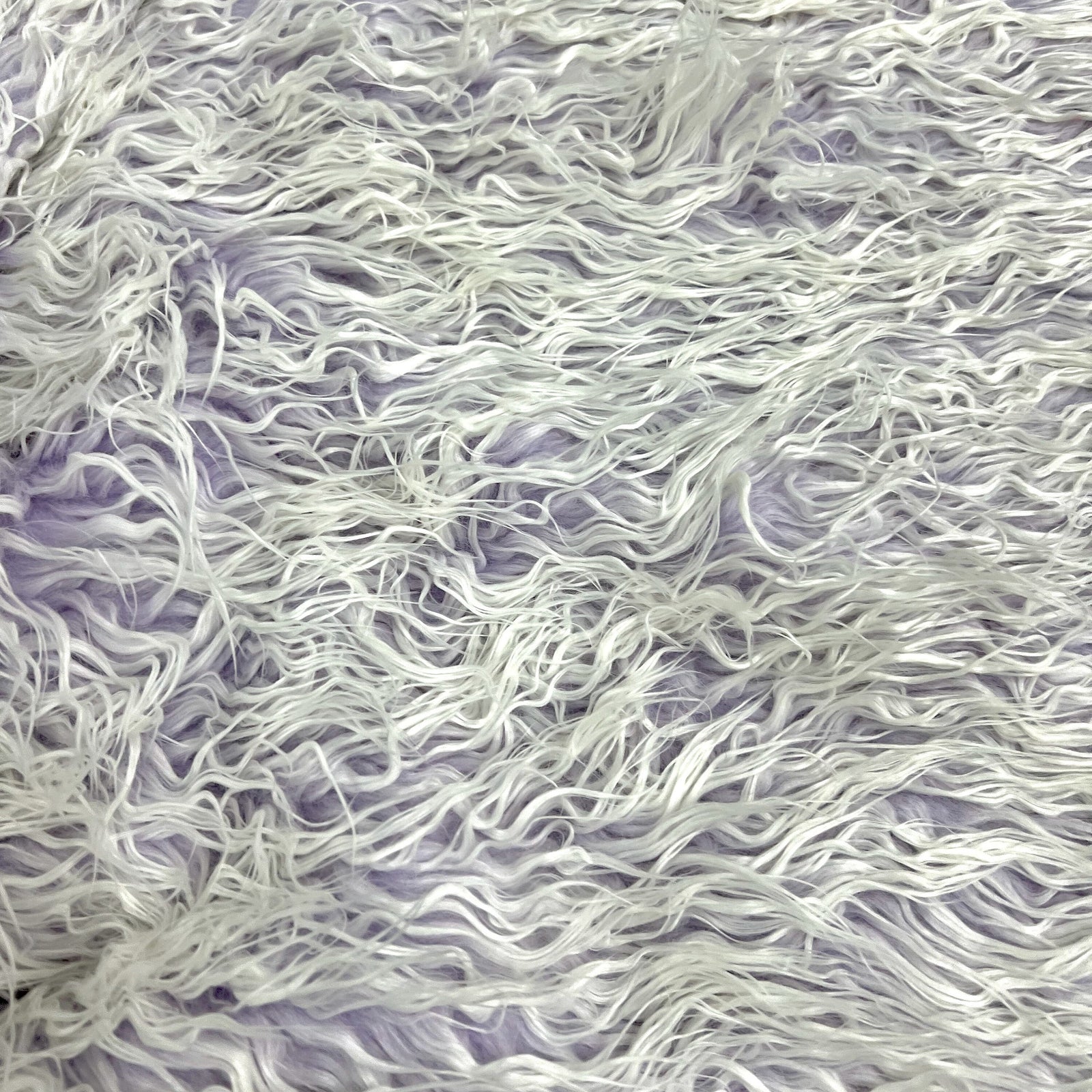Bethany LAVENDER Frost 2.5 Inch Mongolian Long Pile Soft Faux Fur Fabric for Fursuit, Cosplay Costume, Photo Prop, Trim, Crafts - 10122